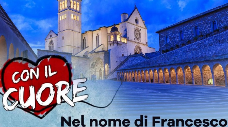 Con Il cuore nel nome di Francesco, l’evento di beneficenza su Rai 1 martedì 30 maggio