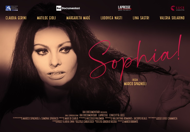 Sophia! su Rai 3 il documentario dedicato alla figura di Sophia Loren