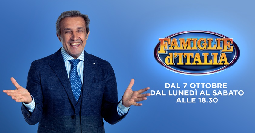 Famiglie d’Italia, il nuovo game di La7 adattamento di Family Feud